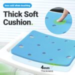 Bariatric Shower Chair 500lbs,Padded Shower Stool for Inside Shower,Shower Bench with 6 Height Adjustable Tube,FSA/HSA Eligible (1 Count (Pack of 1)) - Image 3