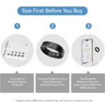 RingConn Gen 2, World’s First Smart Ring with Sleep Apnea Monitoring, No APP Subscription, 12-Day Battery Life, Stress/Heart Rate/Women's Health Tracker, Android & iOS Compatible (Black, Size 10) - Image 2