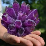 Natural Crystal Amethyst Cluster, Amethyst Crystal Rock, Large Natural Amethyst Crystal Clusters Stone, Raw Amethyst Stone, Natural Amethyst Geode Cave Healing Crystal Stones(200-300g) - Image 3