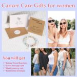 Cancer Care Gifts for women,Natural Stone Healing Crystal Bracelets Encouragement Gifts for Women Man Girls Best Friend Sister - Image 6