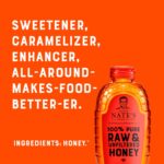 Nate's 100% Pure, Raw & Unfiltered Honey - Award-Winning Taste, 32oz. Squeeze Bottle - Image 2