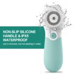 Facial Cleansing Brush Electric Facial Exfoliating Massage Brush with 3 Cleanser Heads and 2 Speeds Adjustable for Deep Cleaning, Removing Blackhead, Face Massaging - Image 5