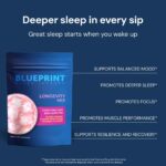 Blueprint Bryan Johnson Longevity Mix - Muscle Builder & Recovery Supplement - Promotes Focus and Balanced Mood - Creatine, L-Theanine, Calcium - Vegan, Keto Friendly (Blood Orange) - Image 2