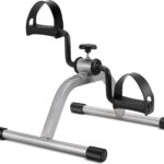 Pedal Exercise Mini Exercise Bike for Leg and Arm Recovery Exercise Lightweight and Portable Floor Bike