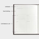 And Per Se Wellness Journal-Daily Mental Health And Gratitude Journal For Women & Men, Undated Self Care Planner With Goal & Reflection - Hardcover(Beige) - Image 3