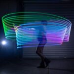 GloFX Hypno LED Levitation Wand – Short String Light Up LED Levi Wand Flow Toy - Image 2
