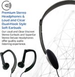 SuperEar Personal Sound Amplifier Model SE5000 (PSAP), 50dB Gain, Hand Held Pocket Size Audio Amplifier with Headphones, EarBuds, Tactile On/Off Volume Control for Adults, Audiologists, and Seniors - Image 7