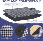 Picnic Beach Blanket, Picnic Mat 80x57in Waterproof Foldable, Family Mat, Portable Large Picnic Blankets for Travel, Hiking, Music Festival - Image 5