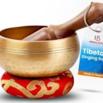 Tibetan Singing Bowl Set - Easy To Play for Beginners - Authentic Handcrafted Mindfulness Meditation Holistic Sound 7 Chakra Healing Gift by Himalayan Bazaar (3 Inch, Gold)