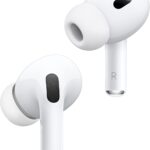 Apple AirPods Pro 2 Wireless Earbuds, Bluetooth Headphones, Active Noise Cancellation, Hearing Aid Feature, Transparency, Personalized Spatial Audio, High-Fidelity Sound, H2 Chip, USB-C Charging
