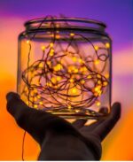 SUDDUS 33ft 100 LED Outdoor String Lights, Warm White Fairy Lights Battery Operated with Remote, Led Twinkle Lights for Bedroom, Dorm, Backyard, Wedding, Tree, Mason Jar, Wall, Christmas - Image 9