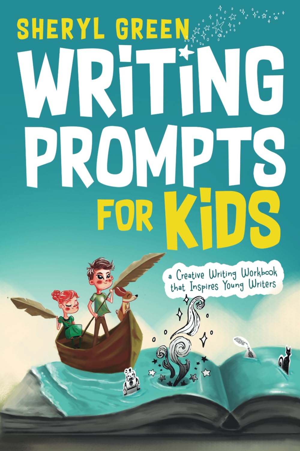 61UBzVmXAtL._SL1499_.jpg Writing Prompts for Kids: A Creative Writing Workbook To Inspire Young Writers - Image 1
