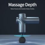 Massage Gun Deep Tissue, Silent Brushless Motor and Portable Massage Gun with 4 Interchangeable Heads for Deep Muscle Relief and Relaxation, Relax Gift - Image 8
