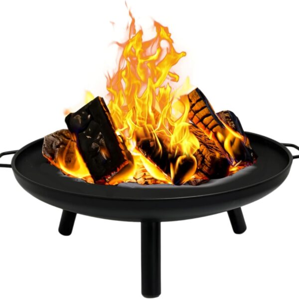 GasOne 23 in Outdoor– Wood Burning Fire Pit – Durable Alloy Steel Fire Pits for Outside – Small Fire Pit for Backyard, Porch, Deck, Camping, BBQ