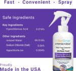SkinSmart Daily Foot Cleanser for At-Risk Feet, Removes Bacteria to Help Avoid Infections, 8 ounce Spray - Image 4