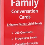 Conversation Cards for Kids - 200 Engaging Questions for Family Game Night, Road Trips & Therapy Games, Perfect for Quality Family Time & Fun Conversations