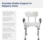 Drive Medical Knock Down Bath Bench - Image 5