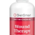 SkinSmart Antimicrobial Wound Therapy, Hypochlorous Acid Safely Removes Bacteria so Wounds Can Heal, 8 Ounce Clear Spray