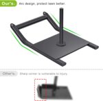 Kipika Weight Sled, Workout Sled, Fitness Strength Training Sled, Speed Training Sled for Athletic Exercise, Speed Improvement, Easily Through Obstacles, Suitable for 1" & 2" Weight Plate - Image 2
