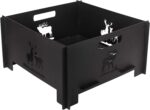 Portable Plug Fire Pit, 15.8 Inch Collapsible Firepits for Outside Wood Burning, Folding Outdoor Indoor Accessories for BBQ Camping Travel or Picnic, Foldable Fire Pits Bonfire of Backyard Patio