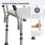 Drive Medical Knock Down Bath Bench - Image 7