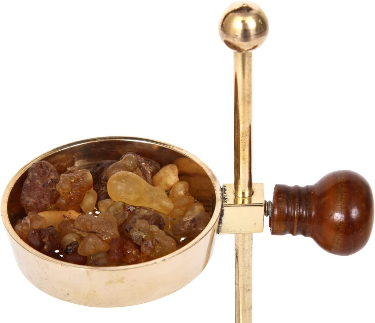 Incense Burner, Incense Holder - Candle or Charcoal Resin Heated for Home Decor Beautiful Adjustable Design for Home Fragrance and Spiritual Gifts, Find Your Balance in a Fantastic Environment - Image 7