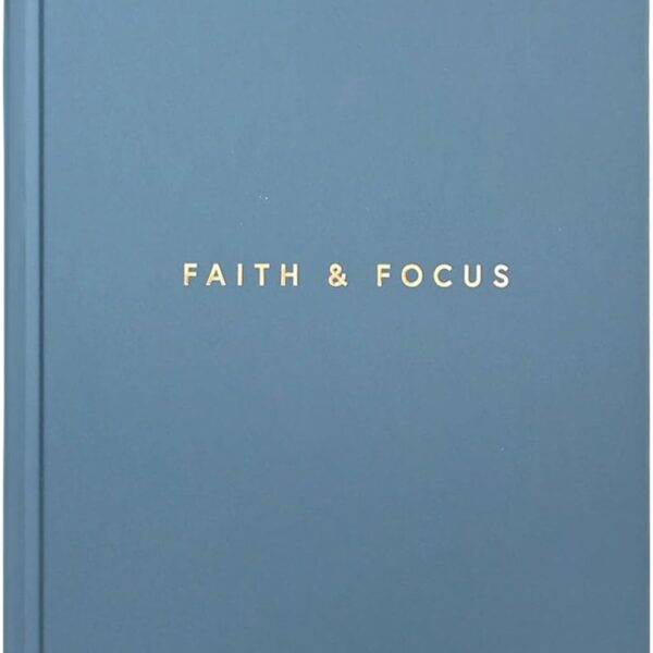 Faith & Focus by Christian Planner | 90 Day Undated Planner | Eco-Friendly FSC Certified Paper | Work, Life, & Spiritual Daily Journal, Designed to Help Accomplish Your Goals & Increase Productivity