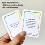 Big Life Journal Sharing Joy Family Conversation Cards - 150 cards that bring families closer together, put down the phones & connect with family, meaningful talk, great for dinner table, road trips - Image 4