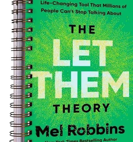 SICHYBGB The Let Them Theory: Life-Changing Tool, Spiral-Bound Book by Mel Robbins, New York Times Bestselling Author