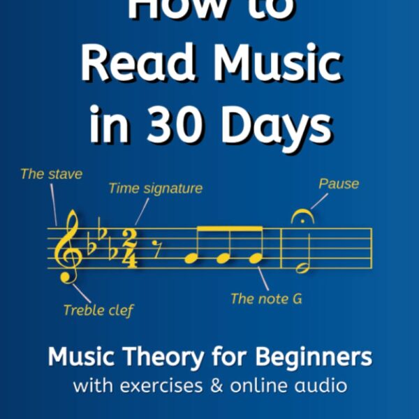 How to Read Music in 30 Days: Music Theory for Beginners - with exercises & online audio (Practical Musical Theory)