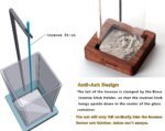 Goolan Incense Holder for Sticks [Anti-Ash Flying] with Removable Glass Ash Catcher No Mess Incense Burner - Image 7