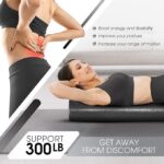 Yes4All High-Density Foam Roller for Back Pain Relief, Yoga, Exercise, Physical Therapy, Muscle Deep Tissue Massage 12-18-24-36 - Black - 18 Inches - Image 5