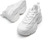 DREAM PAIRS Women's Platform Chunky Fashion Sneakers Jaxon Walking Lace-Up Comfortable Dad Sneakers Workout Sport Work Casual Tennis Shoes - Image 5