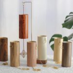 Chakra Chimes Natural Bamboo Wind Chimes Meditation Chord Windchime Wind Bell for Home Decoration Zen Mindfulness Heart Chakra - Image 9