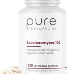 Saccharomyces 10B - Saccharomyces Boulardii, 10 Billion CFU Per Serving, Patented Strain: Lynside CNCM I-3799, Probiotic Capsules, Probiotics for Men and Women - 120 Count