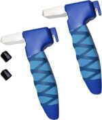 Car Door Handle for Elderly, 2 Pack Car Handles Assist Elderly, Car Door Support Handle for Seniors and Handicapped, Blue