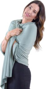 Happyluxe Shawl Wraps for Women, UPF 50+,Travel Essentials, 68 x 35 Inches, Made in the USA