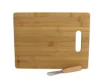 Gift Basket Village Charcuterie Board Gift Set – Bamboo Cutting Board, Three-Pepper Crackers, Italian Sausage, Wisconsin Cheese, Cheese Spread, and Knife – Wedding or Housewarming Gift - Image 3