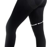 Women's Compression Leggings Butt Lifting Seamless High Waist Tummy Control Stretchy with Pockets
