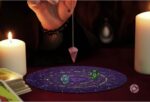 Knana 6Pcs Pendulum Board for Divination - Pendulum Crystal for Dowsing, Tarot Dice Astrology Dice with Box, Wiccan Supplies and Tools, Tarot Divination for Beginners - Image 6