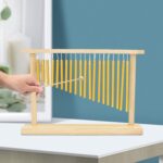 ENNBOM 20 Note Chime Table Top Bar Chime Wind Chime 20 Bars Instrument Percussion with Mallet (Gold) - Image 2