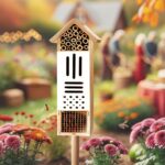 Wooden Insect House, Insect Hotel for Bugs, Bees, Butterflys, Ladybirds, Natural Beneficial Insect Habitat for Garden and Yard - Image 4
