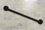 Moen R8724BLConcealed Grab Bar AC 24-Inch Bathroom Safety Grab Bar - Image 3