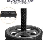 BLUERISE Ab Roller Wheel 2 Types Ab Roller No Noise Ab Wheel Easy to Assemble Home Workout Equipment Portable Abs Workout Equipment for Home - Image 4