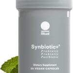 Ritual Synbiotic+ Probiotic, Prebiotic, Postbiotic, 3-in-1 Supplement for Gut Health and Digestive Support, Regularity, Bloat, Immune, Vegan Delayed-Released Daily Capsule, Women and Men, 30 Day