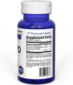 NeuroLife Longevity Supplement - 500mg Taurine & 400mg Berberine Supplement - Clinically Tested MitoPrime L-Ergothioneine - Brain Support for Cognitive Vitality - 60 Berberine Capsules - Image 7