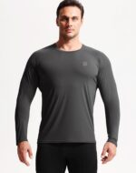 NELEUS Men's Dry Fit Long Sleeve Athletic Running Shirts - Image 5
