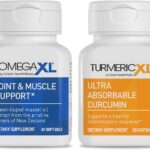 OmegaXL Powerful Joint and Muscle Support Supplement (60 Count) & TurmericXL (30 Count)