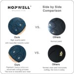 Steel Tongue Drum - 13 Inches 15 Notes Tongue Drum - Hand Pan Drum with Music Book, Handpan Drum Mallets and Carry Bag, D Major (Navy Blue) - Image 6