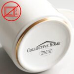 COLLECTIVE HOME - Monogram Ceramic Mugs, 15 oz Golden Initial Coffee Cups, Elegant Alphabet Tea Mugs, Elegant Personalized Mug with Gift Box, Luxurious Cups for Office and Home (s) - Image 9